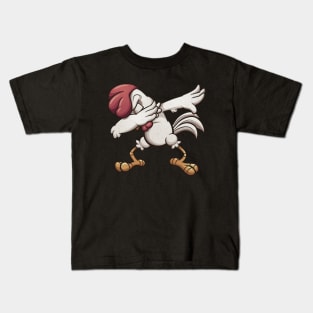 Dabbing Chicken Kids T-Shirt